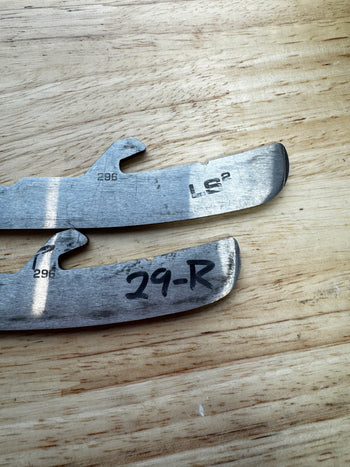 296mm Bauer LS2 NHL Pro Stock Used Steel (Blade/Runner)