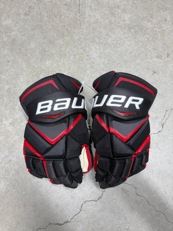 14” Bauer Vapor 1X Lite Gloves Chicago Blackhawks Pro Stock (New)