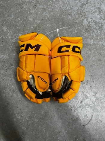 14” CCM HGPJSPP Arizona Sun Devils Hockey Gloves (Used) NCAA Prostock