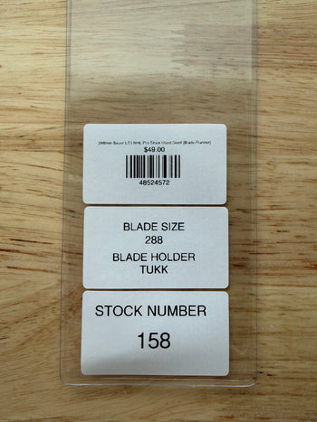 288mm Bauer LS3 NHL Pro Stock Used Steel (Blade/Runner)