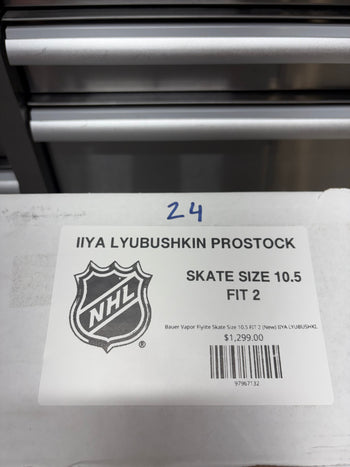 Bauer Vapor Flylite Skate Size 10.5 FIT 2 (New) IIYA LYUBUSHKIN Pro Stock