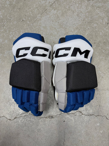 14” CCM HGTK Pro Tampa Bay Lightning Reverse Retro Hockey Gloves (New)