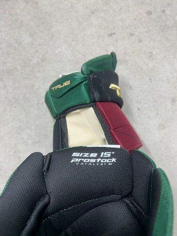 15” True Catalyst 9X Pro Stock Hockey Gloves Josh Brown Arizona Coyotes Kachina (New)