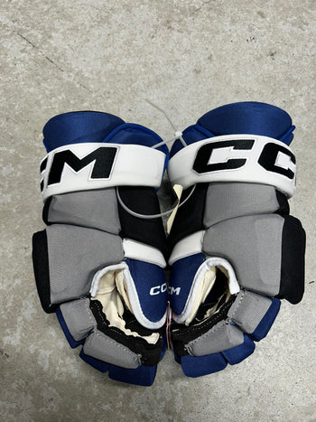 15” CCM HG43PP Tampa Bay Lightning Reverse Retro Gloves Pro Stock New