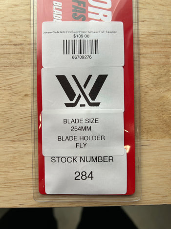 254mm BladeTech (Fits Bauer PowerFly) Bauer FlyTi Equivalent PWHL Pro Stock