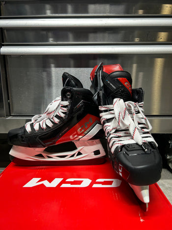 CCM FT6 Pro Skate Size 5.5 Tapered Fit Ohio State NCAA Pro Stock