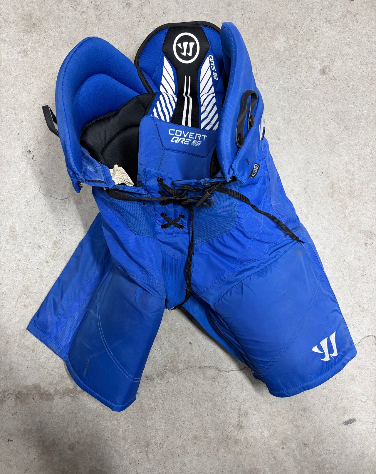 Large Warrior Covert QRE 20 Pro Hockey Pants (Used) Pro Stock