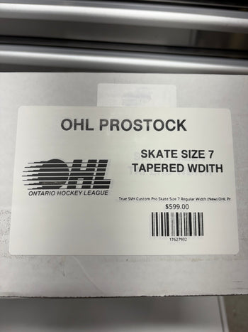 True SVH Custom Pro Skate Size 7 Tapered Width (New) OHL Pro Stock