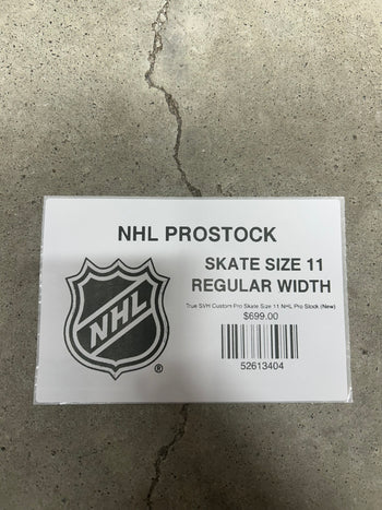 True SVH Custom Pro Skate Size 11 NHL Pro Stock (New)