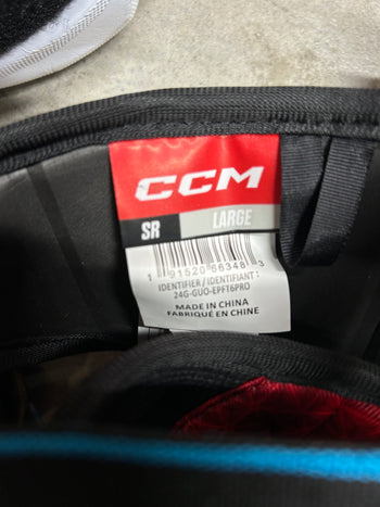 CCM FT6 Pro Senior Large Elbow Pads Pro Stock (New) Nashville Predators