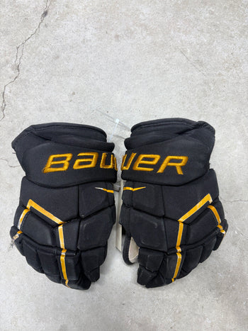 14” Bauer Supreme Ultrasonic Gloves NCAA Used