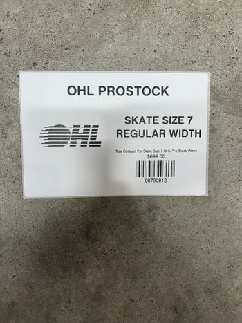 True Catalyst Pro Skate Size 7 OHL Pro Stock (New)