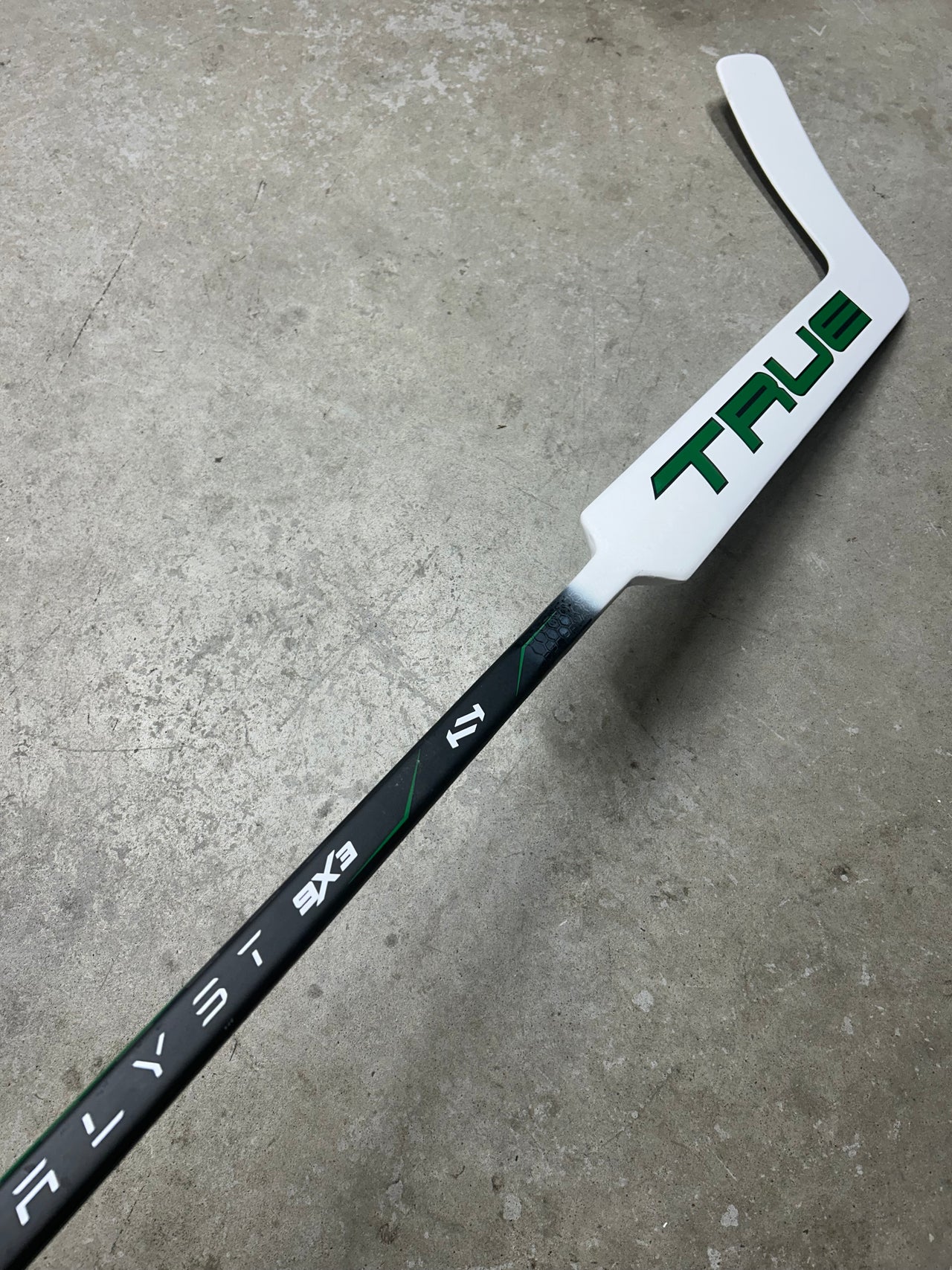 Left Hand 25” True 9X3 Catalyst Pro Stock Goalie Stick