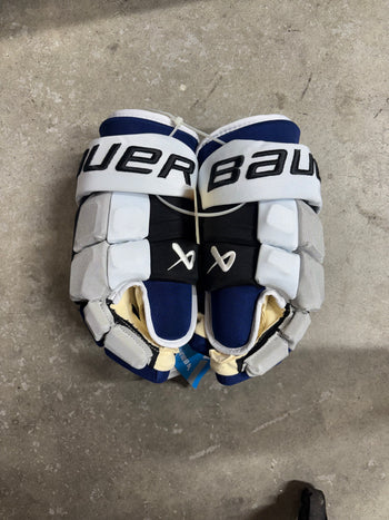 15” Bauer Mach Gloves Tampa Bay Lightning Pro Stock