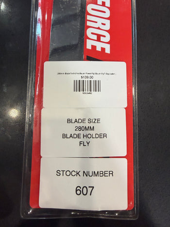 280mm BladeTech (Fits Bauer PowerFly) Bauer FlyTi Equivalent LA Kings Pro Stock