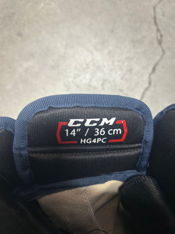 14” CCM HG4PC NCAA Pro Stock (Used)