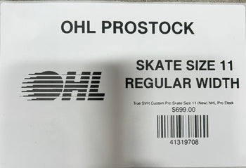 True SVH Custom Pro Skate Size 11 (New) OHL Pro Stock