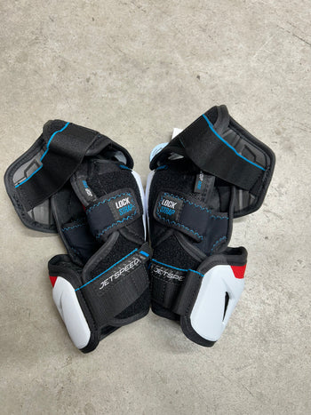 CCM FT6 Pro Senior Large Elbow Pads Pro Stock (New) Nashville Predators