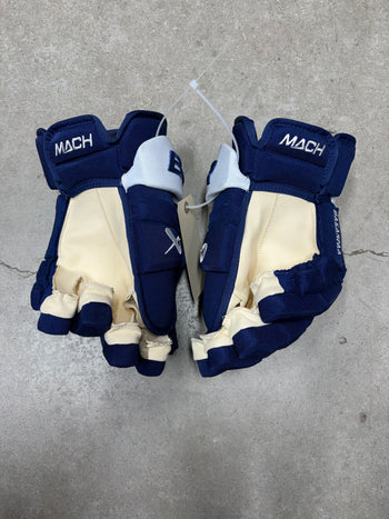 15” Bauer Mach Gloves Toronto Maple Leafs Pro Stock