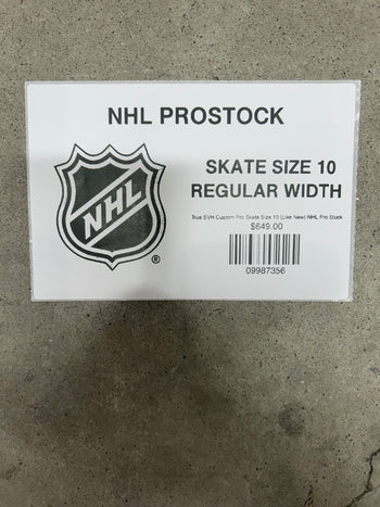 True SVH Custom Pro Skate Size 10 (Like New) NHL Pro Stock