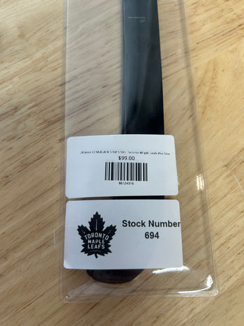 263mm CCM BLACK STEP STEEL Toronto Maple Leafs Pro Stock (Blade/Runner)