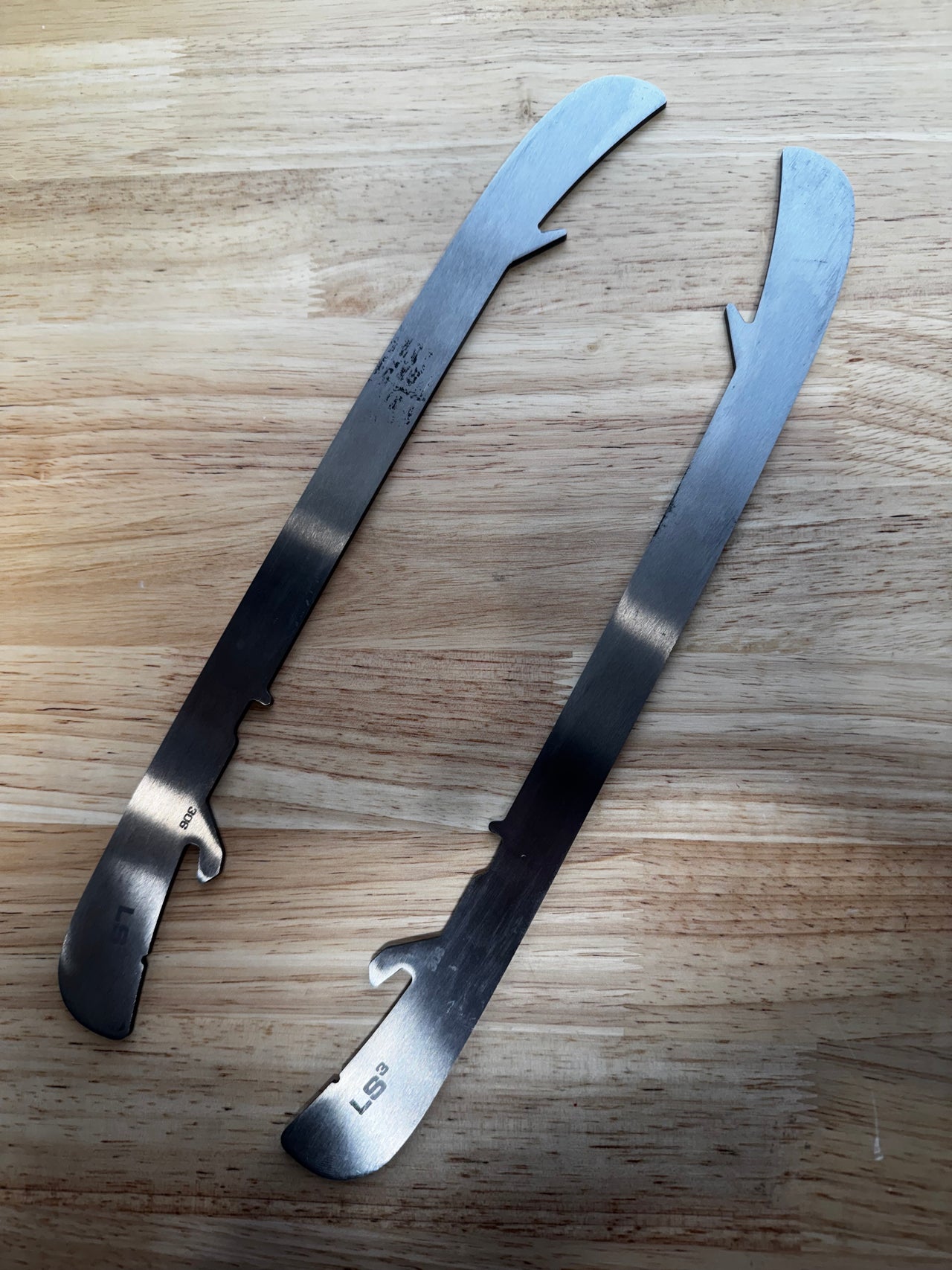 306mm Bauer LS3 NHL Pro Stock Used Steel (Blade/Runner)