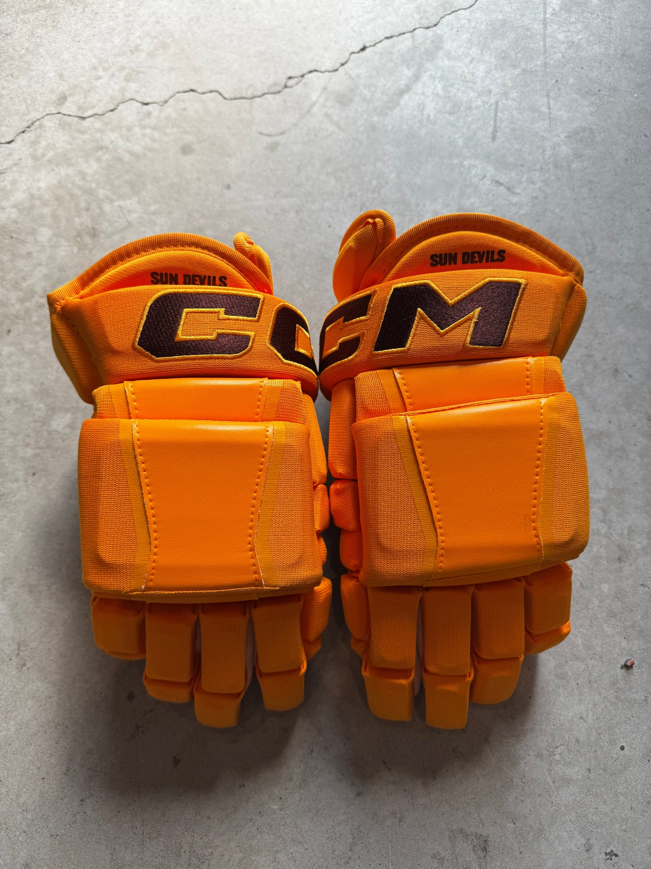 14” CCM Custom Pro Sun Devils Gloves New