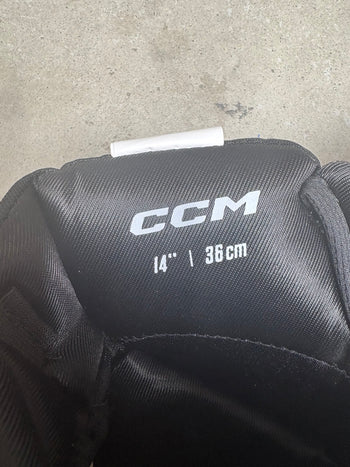 14” CCM Pro Toronto Maple Leafs John Tavares Pro Stock Gloves (New)