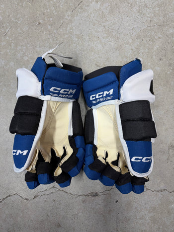 14” CCM HGTK Pro Tampa Bay Lightning Reverse Retro Hockey Gloves (New)