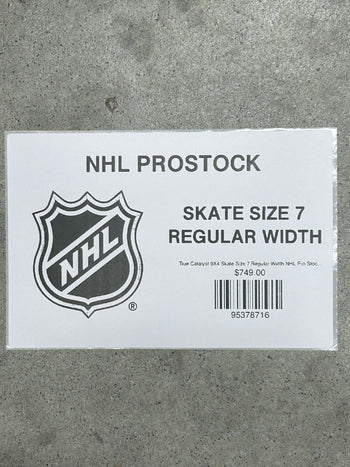True Catalyst 9X4 Skate Size 7 Regular Width NHL Pro Stock (New)