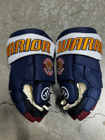 14” Warrior Alpha Pro Hockey Gloves (New) Pickering Panthers Prostock