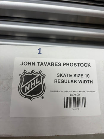 CCM FT8 Pro Size 10 Regular Width (Like New) JOHN TAVARES Pro Stock