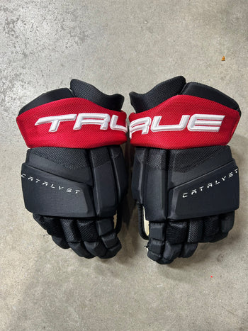 14” True Catalyst 9X Pro Stock Hockey Gloves Ottawa Senators (New)