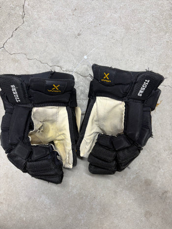 14” Bauer Vapor Hyperlite Gloves NCAA Used