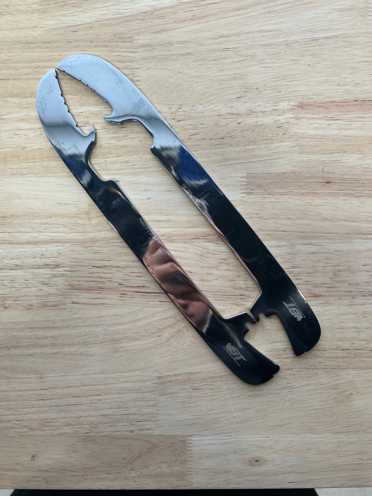 263mm BladeTech (Fits CCM XS) Step Black Steel Equivalent PWHL Pro Stock