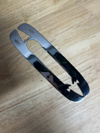 221 mm BladeTech (Fits CCM XS) Step Black Steel Equivalent PWHL Pro Stock