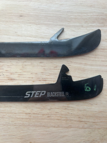 295mm CCM BLACK STEP STEEL Montreal Canadians Pro Stock Blade/Runner (Used)