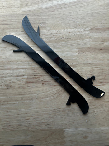 271mm CCM BLACK STEP STEEL Dallas Stars Pro Stock (Blade/Runner)