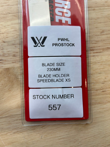 230mm BladeTech (Fits CCM XS) Step Black Steel Equivalent PWHL Pro Stock