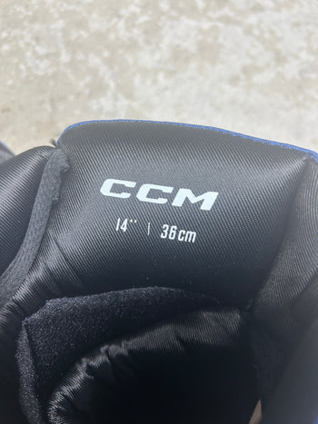 14” CCM HGPJSSPP Pro Tampa Bay Lightning Hockey Gloves (New)