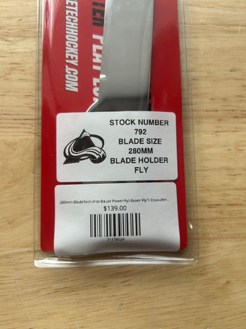 280mm BladeTech (Fits Bauer PowerFly) Bauer FlyTi Equivalent Colorado Avalanche Pro Stock