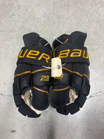 14” Bauer Supreme 2s Pro Gloves NCAA Colorado College Pro Stock New