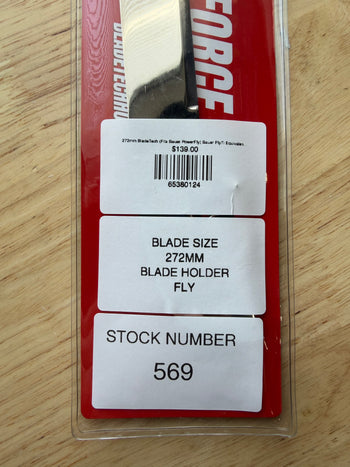 272mm BladeTech (Fits Bauer PowerFly) Bauer FlyTi Equivalent Pro Stock