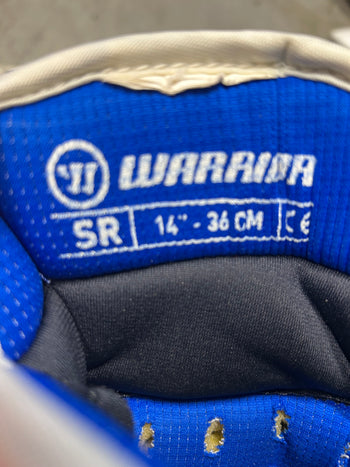 14” Warrior Covert Pro QRE Hockey Gloves (Used) NCAA Pro Stock