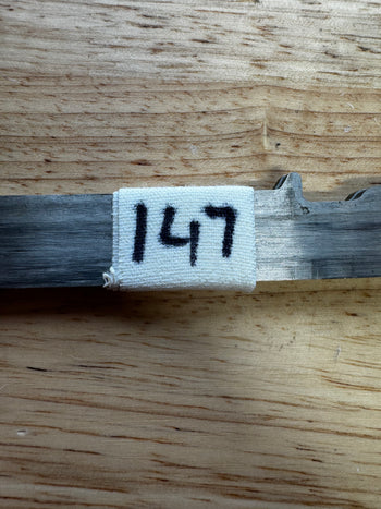 296mm Bauer LS3 NHL Pro Stock Used Steel (Blade/Runner)