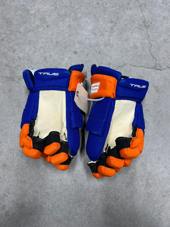 14” True Catalyst 9X Pro Stock Hockey Gloves Edmonton Oilers (New)