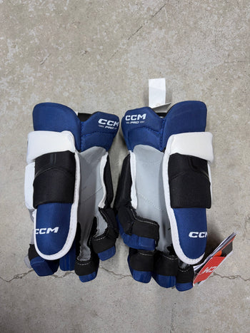 15” CCM HGQL Tampa Bay Lightning Pro Stock Hockey Gloves (New)
