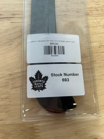 263mm CCM BLACK STEP STEEL Toronto Maple Leafs Pro Stock (Blade/Runner)