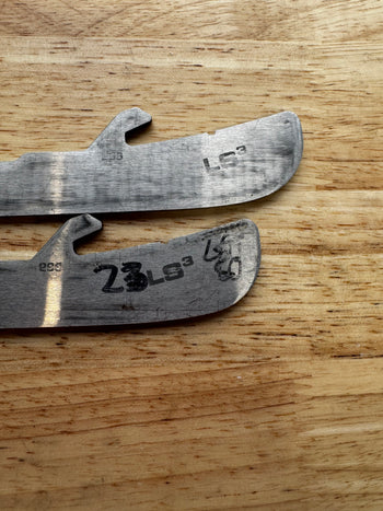 296mm Bauer LS3 NHL Pro Stock Used Steel (Blade/Runner)