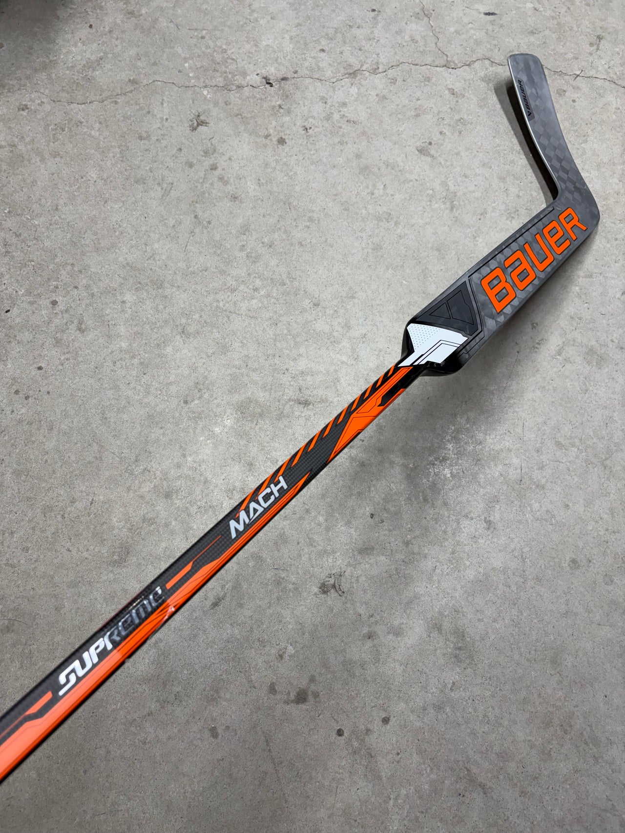 Left Hand 26” Bauer Supreme Mach Pro Goalie Stick New - Aleksei Kolosov - NHL